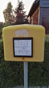 Briefkasten in Clausthal-Zellerfeld