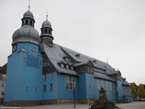 Mountain and university town of Clausthal-Zellerfeld in Clausthal-Zellerfeld