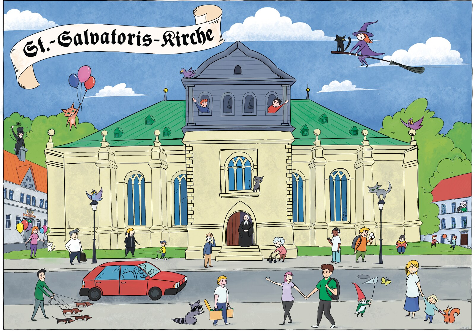 St. Salvatoris Farbmotiv